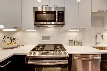 Stainless Steel Appliances at Crystal Square, Arlington, Virginia